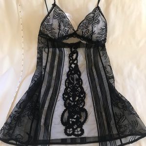 La Perla Black negligee